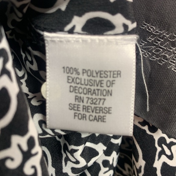 Dana Buchman 3/4 Sleeve Relaxed Blouse - Picture 6 of 8